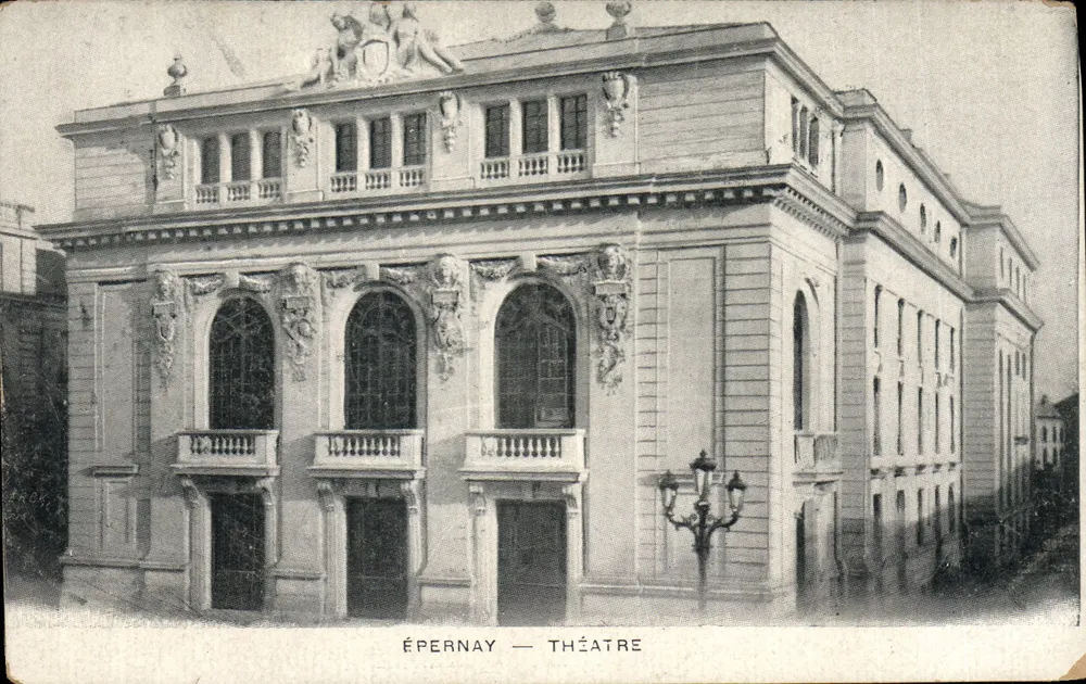 ÉPERNAY — TEATRO — Editor não identificado, número de série não visível - Frente