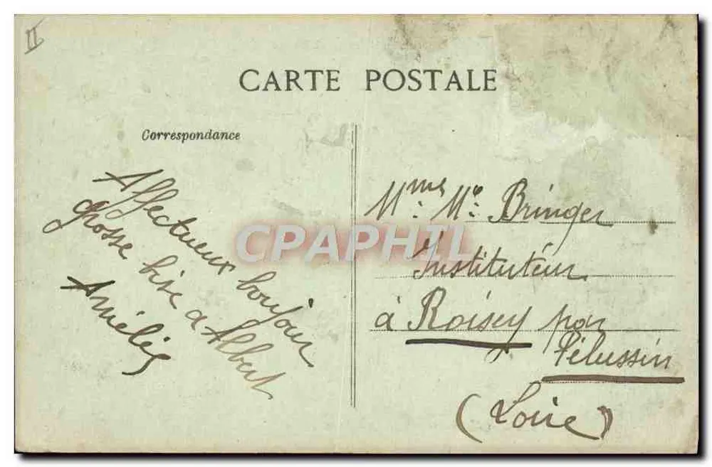 La Fère destruída (Aisne) — O Teatro — Charles Louis, Foto., Chauny-Tergnier-La Fère - Verso