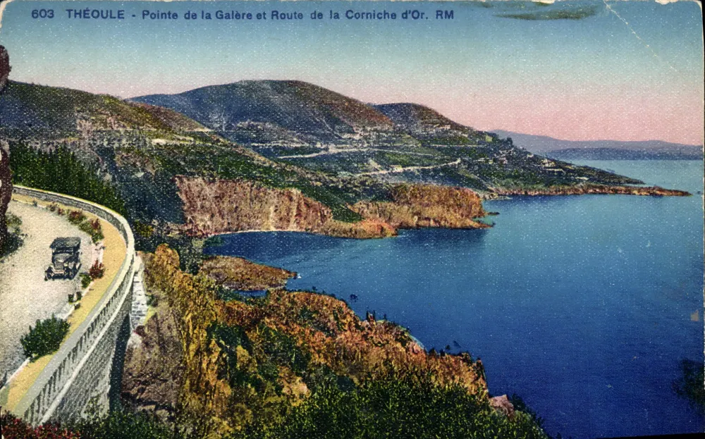 Théoule - Pointe de la Galère und Route de la Corniche d'Or - RM - Vorderseite