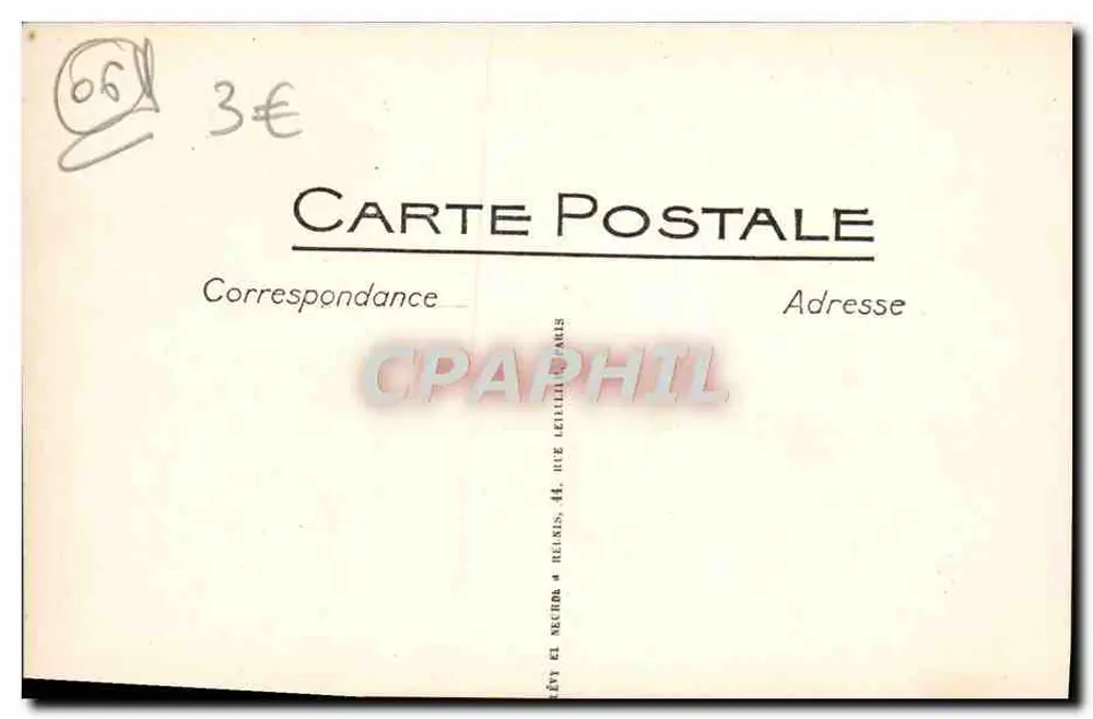 Nice — Ansicht der Mole und der Promenade des Anglais — Selecta - Rückseite
