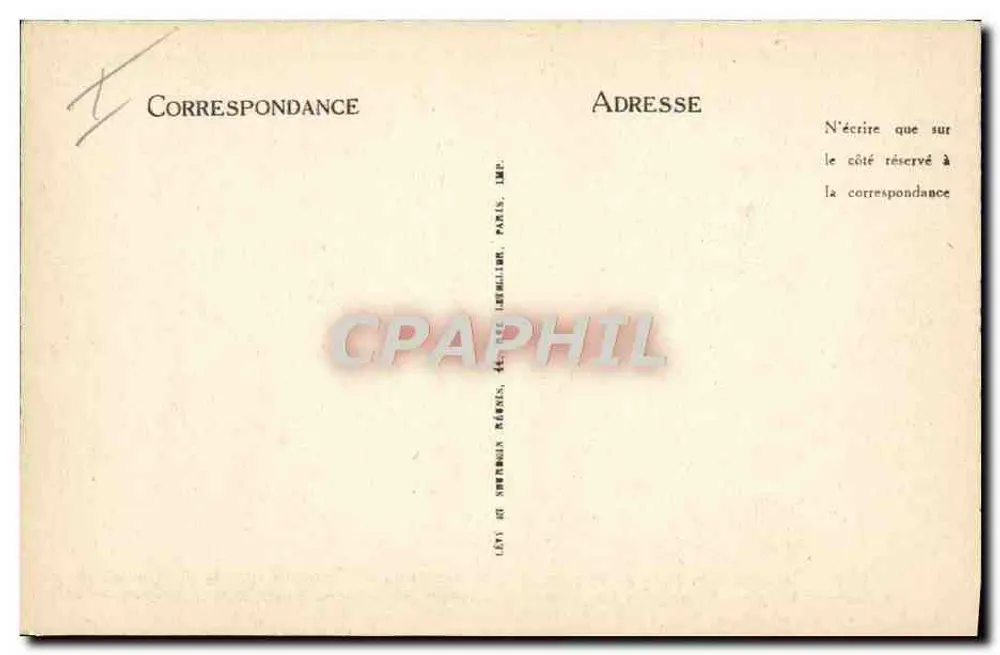 Marie Anne Charlotte Corday — Reprodução de uma gravura da época representando Charlotte Corday em sua cela escrevendo para seu pai — ND - Verso