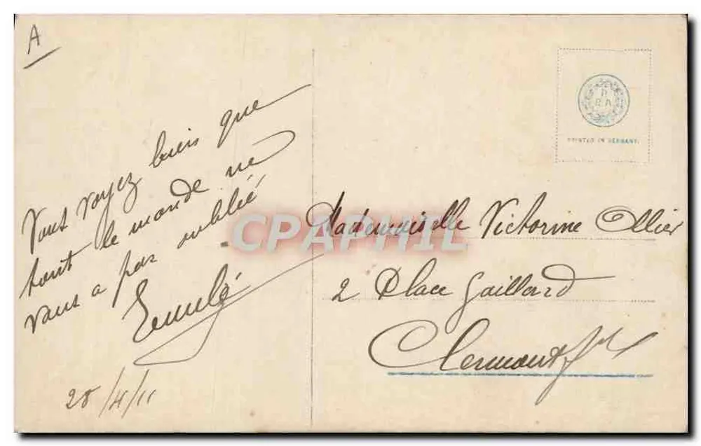 Die Culotte-Hose — Damenmode — Verlag P.G. Nr. 504 - Rückseite