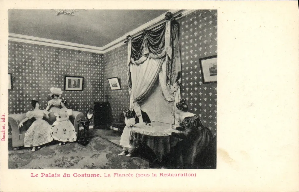 Das Kleidungspalast. Die Verlobte (unter der Restauration) — Baschet, Verlag - Vorderseite