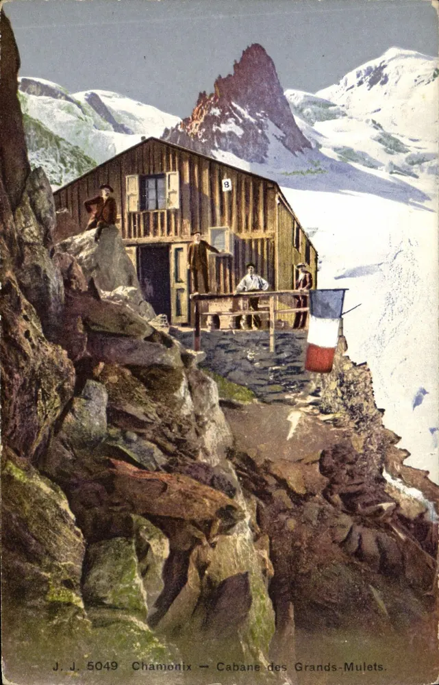 Chamonix — Cabana dos Grandes-Mulets — J.J. 5049 - Frente