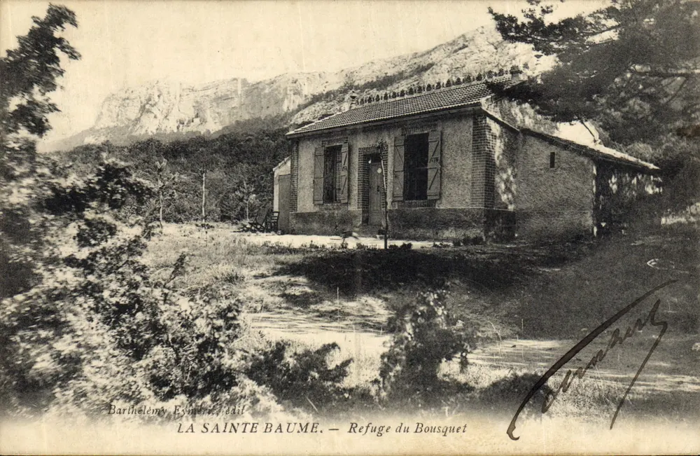 La Sainte Baume — Refuge du Bousquet — Barthelémy Eymeret, Verlag - Vorderseite