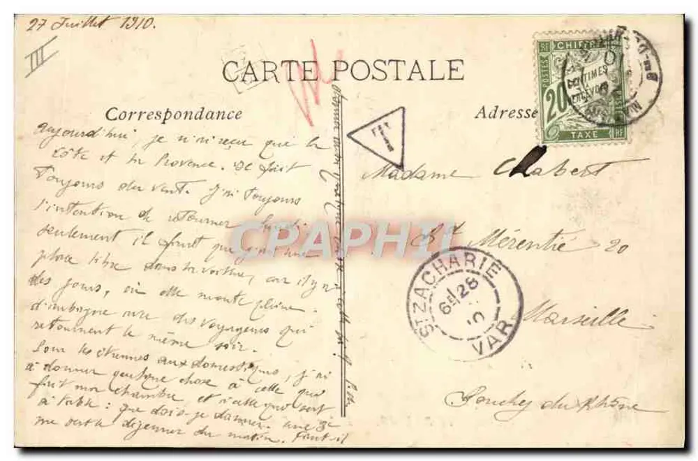 La Sainte Baume — Refuge du Bousquet — Barthelémy Eymeret, Verlag - Rückseite