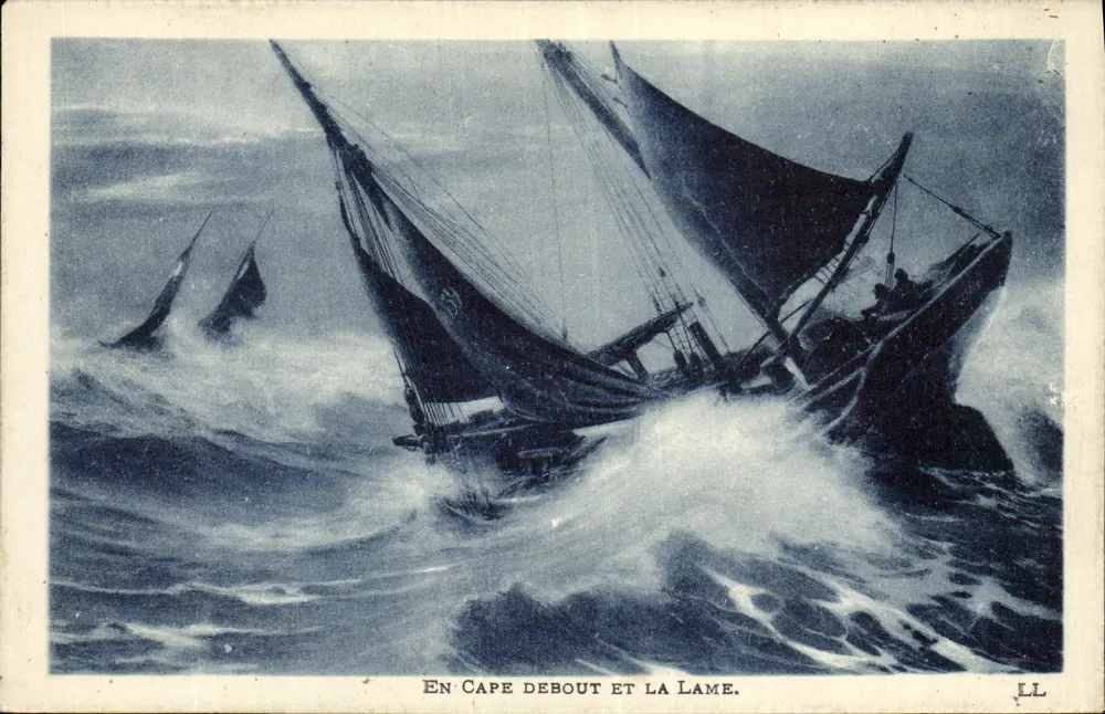 Bei Kap Debout und der Welle — LL - Vorderseite