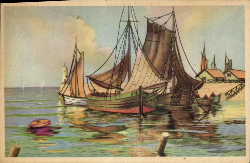 Port rybacki — jednostki żaglowe — wydawca druk. w Bułgarii, nr 150 - Awers