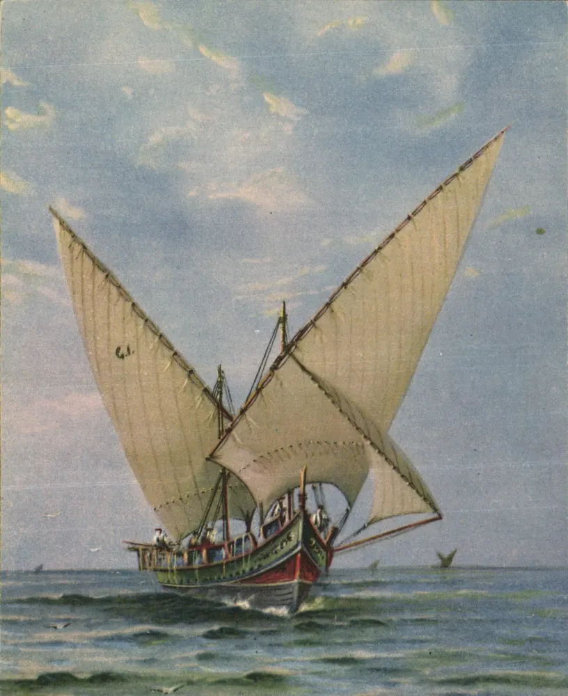 Segelboot — Malta — Verlag Malta Pictures Series (Regt.) - Vorderseite