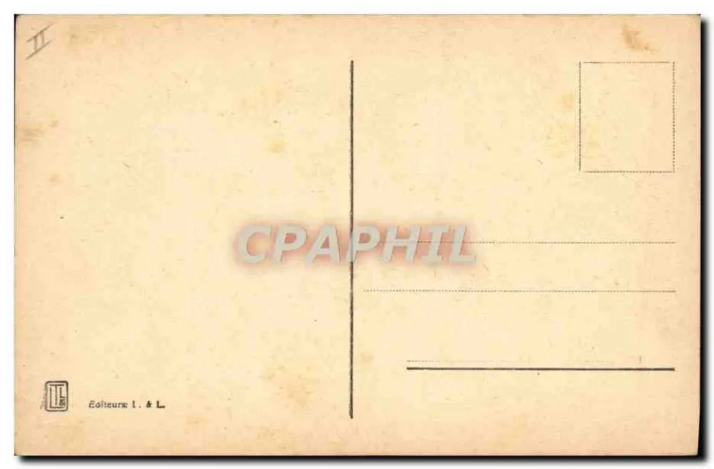 Jovem árabe — retrato — Editor I. & L., n° 125 - Verso