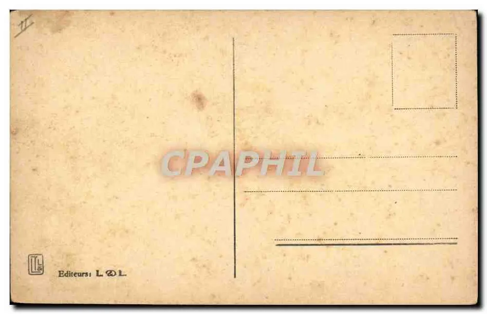 Jovem árabe — retrato — editor L. & L., n° 734 - Verso
