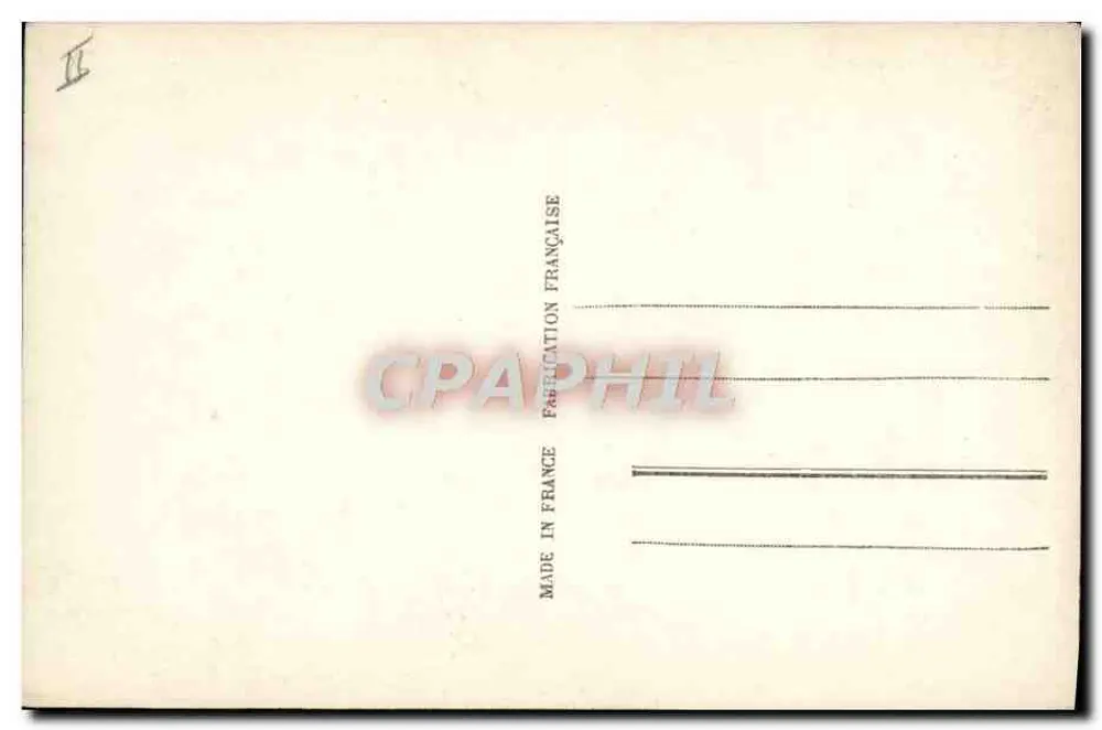Casal amoroso — cena íntima — Dix Paris 2368 - Verso