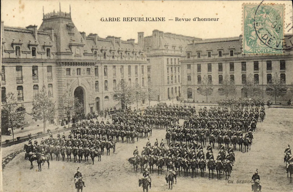 Republikanische Garde — Ehrenparade — CH. Debrogé - Vorderseite