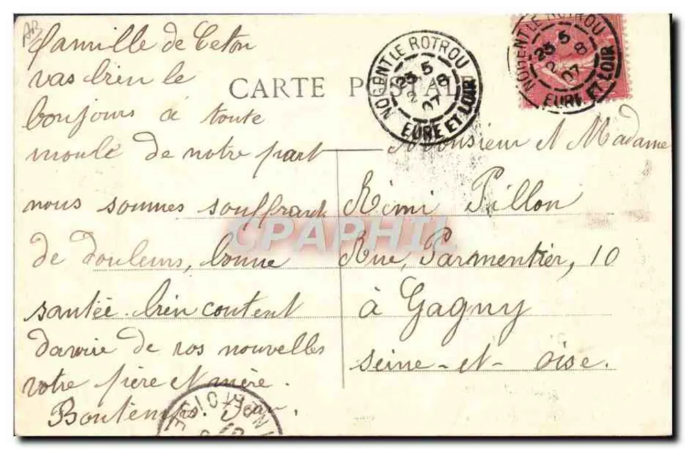 Regimento dos Hussardos de Esterhazy (1764-1791) — 3º Hussardos — Fototipia A. Bergeret & Cie, Nancy - Verso
