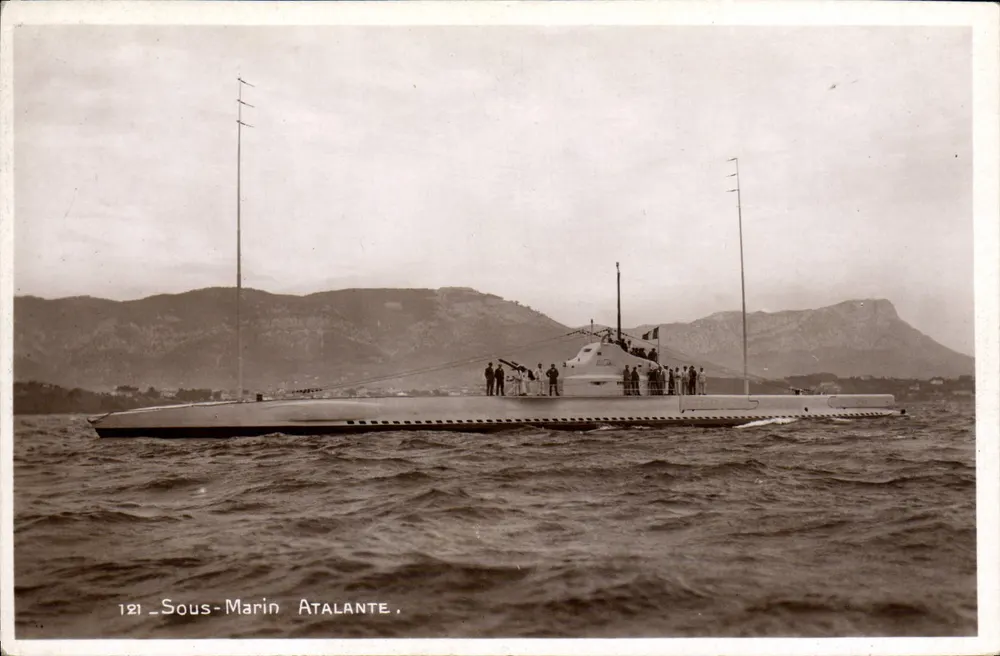 U-Boot Atalante — Edition Bouvet-Sourin, Toulon (Var) - Vorderseite