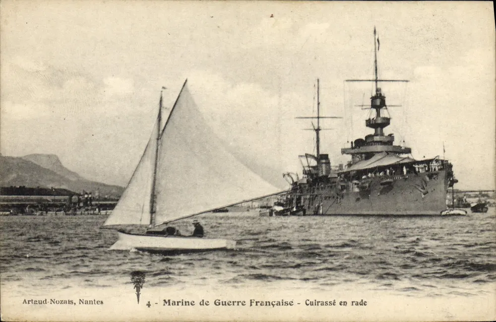 Cruzador na enseada — Nantes — Arteud-Nozais, N°4 - Frente