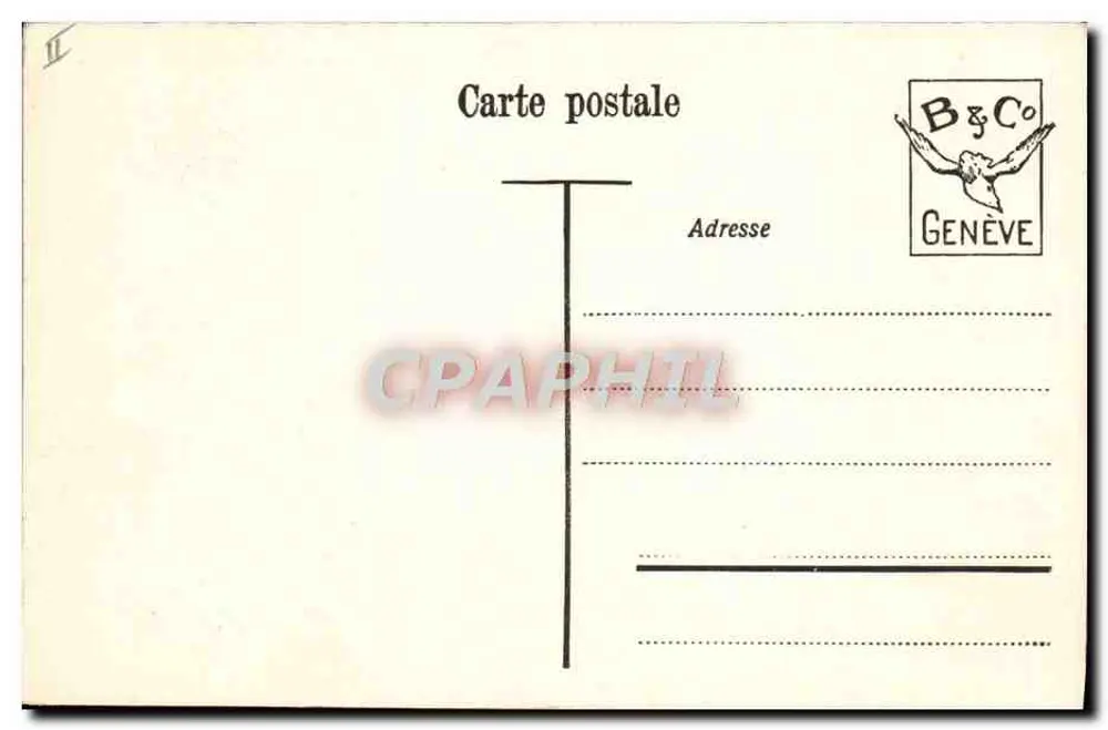 Genebra — O Teatro — B&Co Genebra, n° 478 - Verso