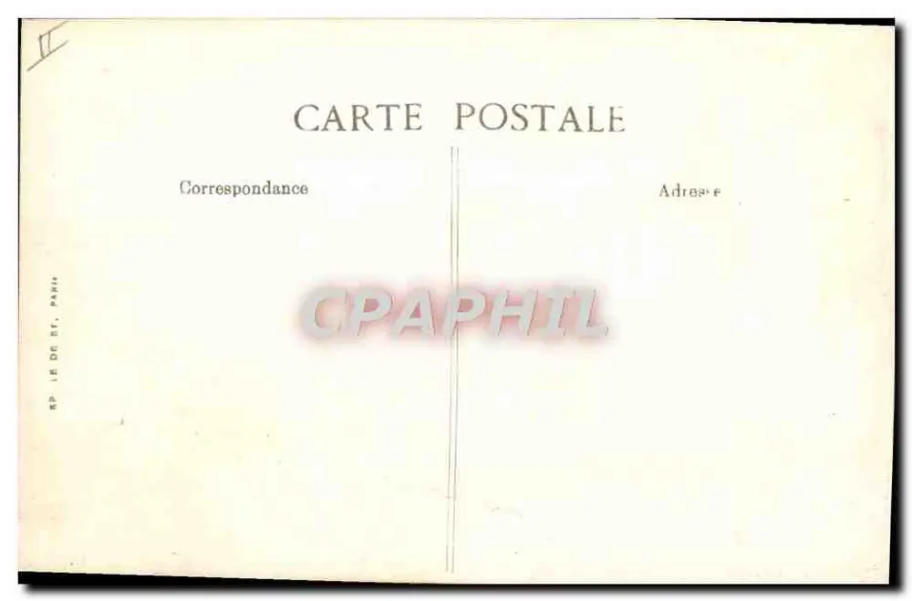 Le Havre — O Teatro — G. F., Le Havre - Verso