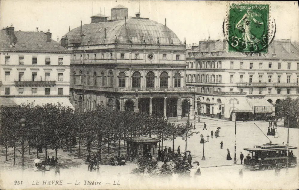 Le Havre — O Teatro — LL — 251 - Frente
