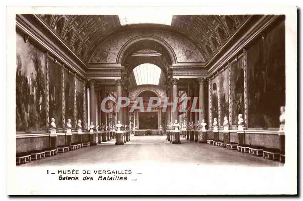 Musée de Versailles — Galerie des Batailles — Édition des Musées Nationaux, Paris - Vorderseite