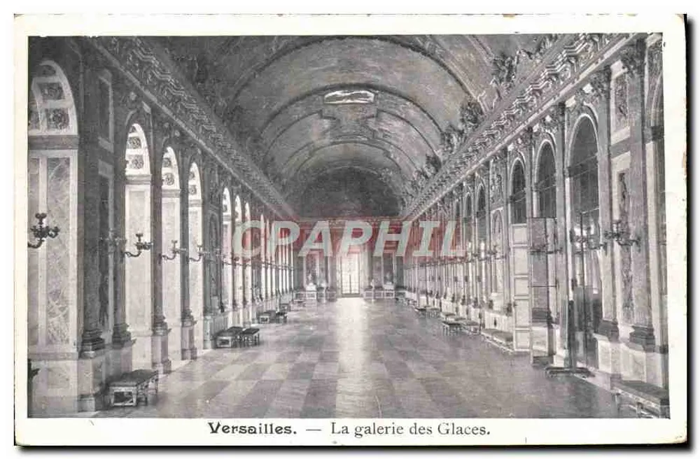 Versailles — Der Spiegelsaal - Vorderseite