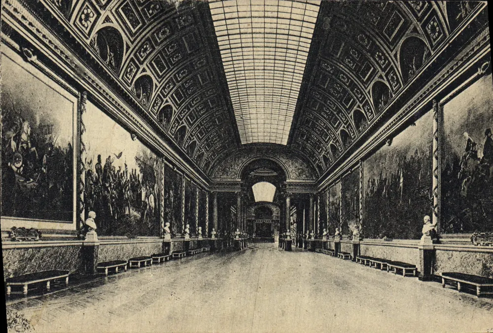 Versailles — Das Schloss - Die Schlachtengalerie — A.P. - Vorderseite