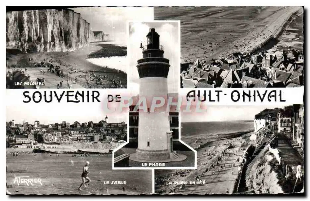 Ault-Onival — Erinnerung an Ault-Onival — Ausgabe A. Terrier - Vorderseite