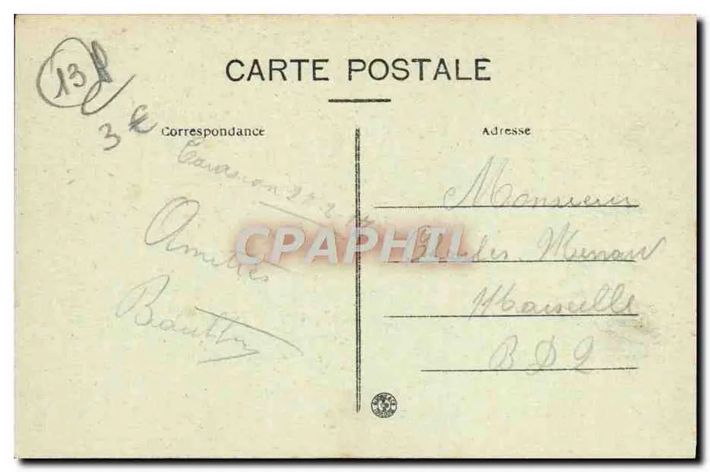 Túmulo de Santa Marta — Tarascon — Rhoto-Modern, Tarascon - Rep. int. - Verso