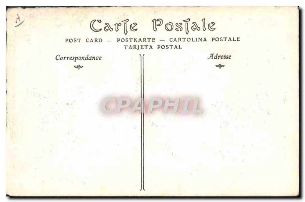 Velho Paris — A Prisão de Bicêtre — Reprodução do desenho de um Condenado, assinado: o infeliz Cloquemin sob os trancos — ND Fot. — N° 523 - Verso