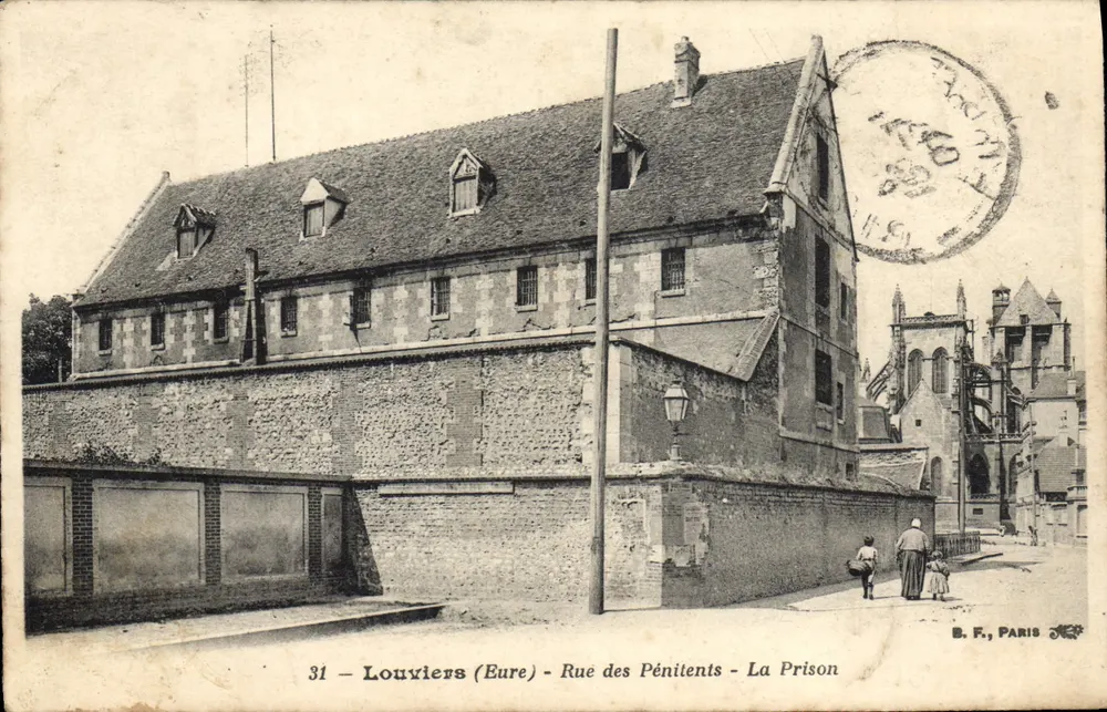 Louviers (Eure) - Rue des Pénitents - La Prison - Vorderseite