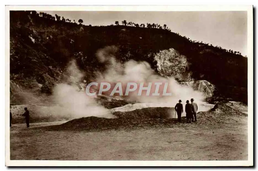 Solfatara di Pozzuoli — Schlammsee — Eigentum von Fralelli De Luca - Vorderseite