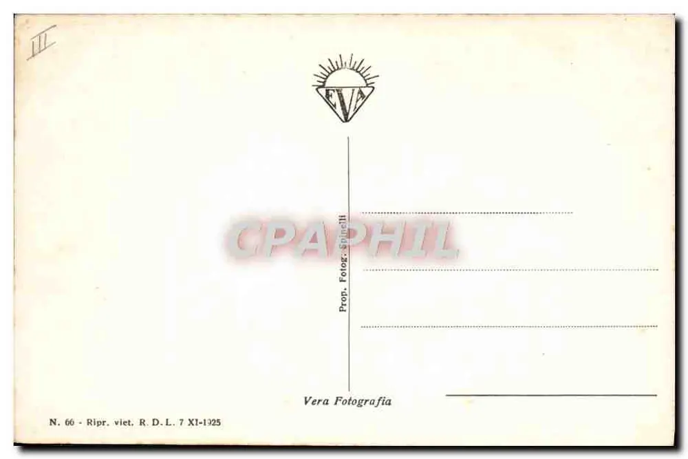 Neapel — Eine Reise zum Vesuv — Verlag Vera Fotografia, n° 66 - Rückseite