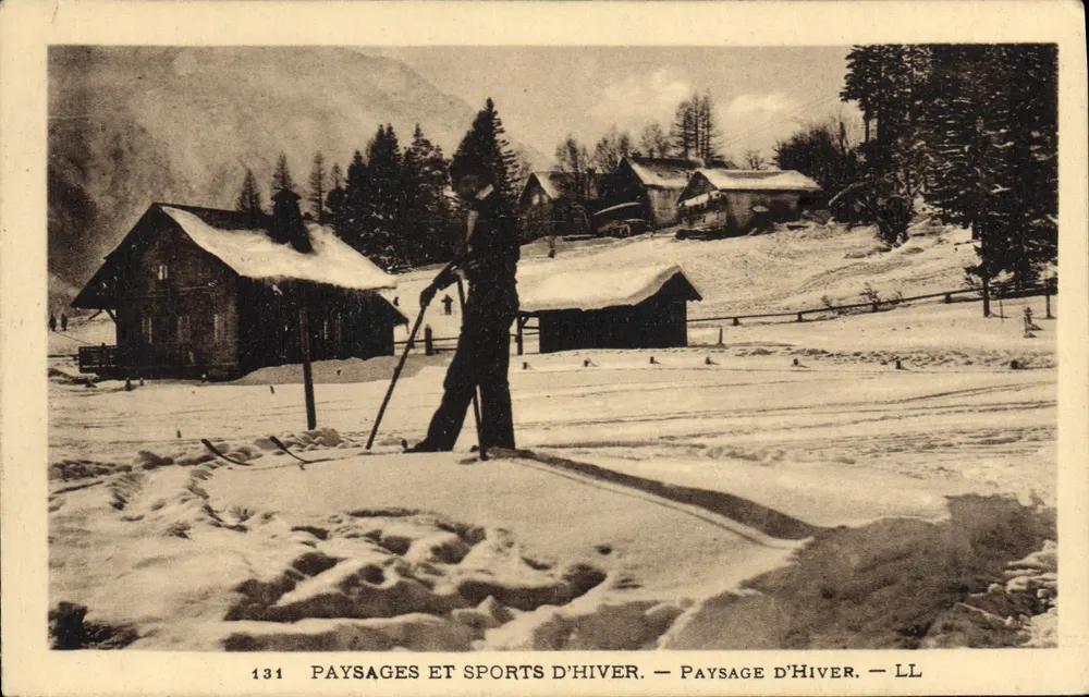 Landschaften und Wintersport — Winterlandschaft — LL — n°131 - Vorderseite
