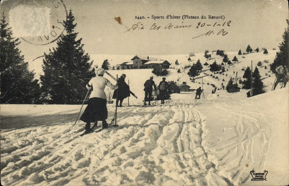 Winter-Sport (Plateau du Revard) — SAVOIE — Verlag L. BERNARD & Cie, n° 2440 - Vorderseite
