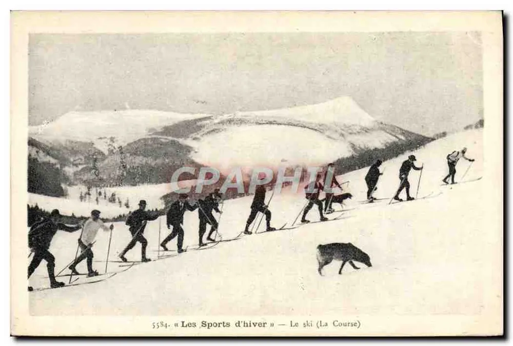 Winter-Sport — Ski (Die Jagd) — Léon Maréil, Le Puy - Vorderseite