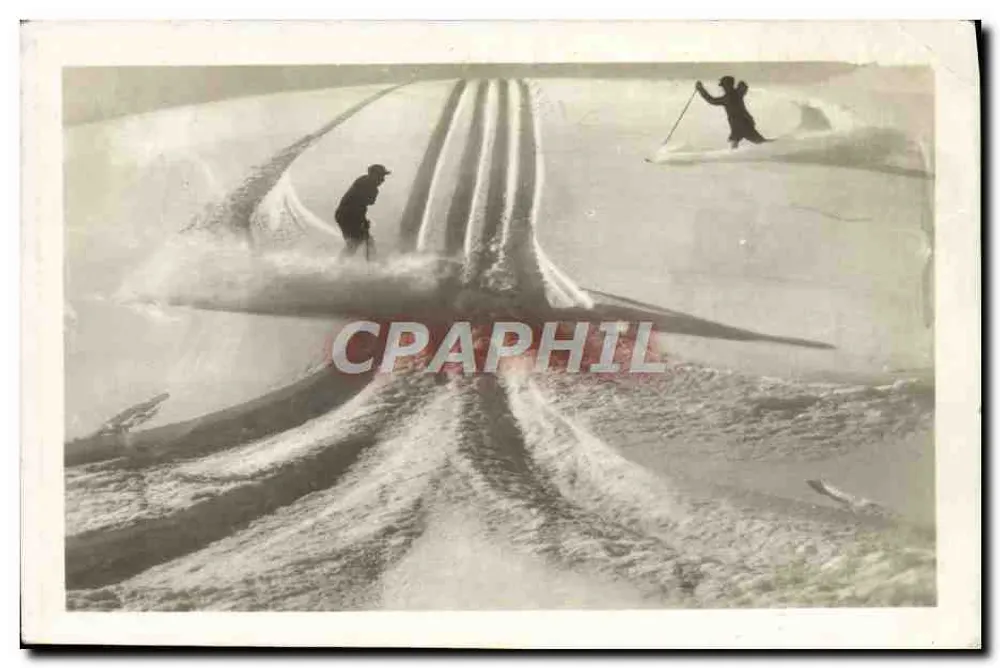 Esqui alpino — Chamonix — Mont-Blanc — Esportes de Inverno - Frente