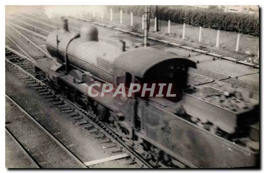 Dampflokomotive — Typ 6 — Atlantic, n° 60 — unbekannter Verlag - Vorderseite