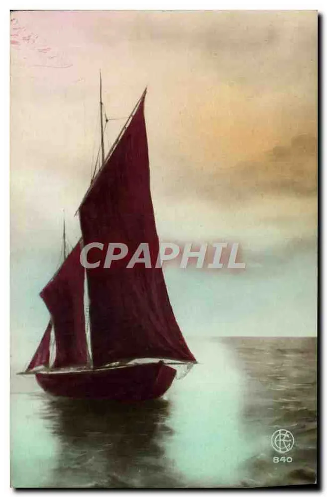 समुद्र पर लाल वोइल — संपादक C. P. A. संख्या 840 - आगे
