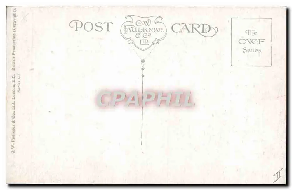 Statki żaglowe — Port — C.W. Faulkner & Co. Ltd. Seria 521 - Rewers