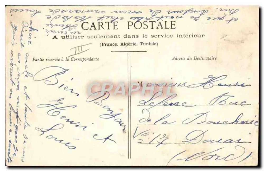 Regimento de Infantaria — 155º Regimento de Infantaria — Fototipo A. Beasgeret & Cie, Nancy - Verso