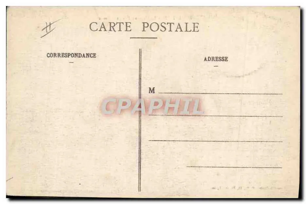 Lunéville - Froment-Costé-Kaserne — Lunéville-Photo, P. R., 13, Place de l'Église - Rückseite