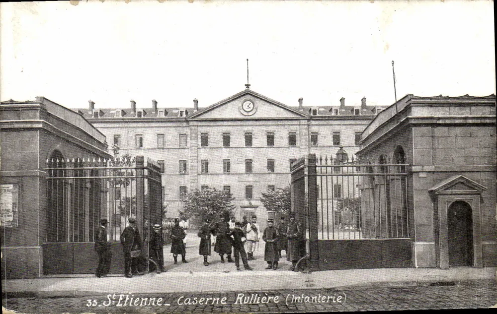 Saint-Étienne - Kasernen Rullière (Infanterie) — 35 — Verlag nicht sichtbar - Vorderseite