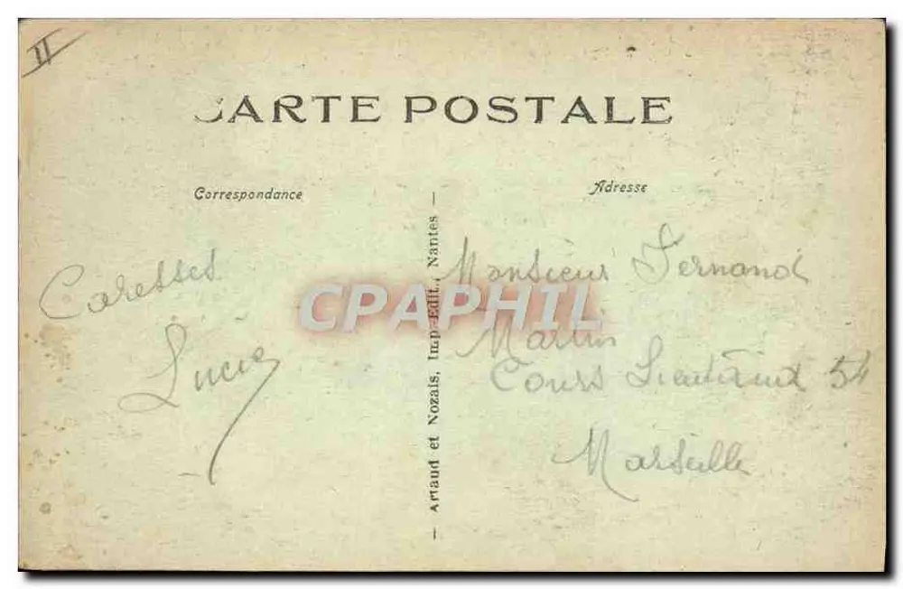 U-Boot-Jäger — 106. AUF SEE — Arraud et Nozaïs, Nantes - Rückseite