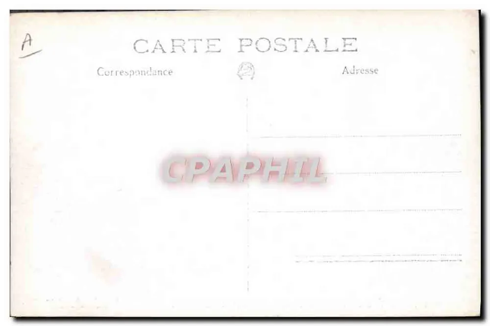 Frontlinie der Kreuzer — Marius BAB phot. Toulon, Reprod. interd. - Rückseite