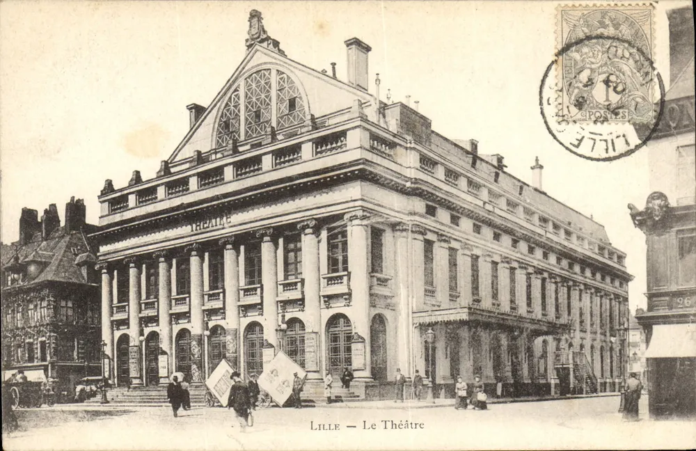 Lille — O Teatro — Editor não visível, número de série ilegível - Frente