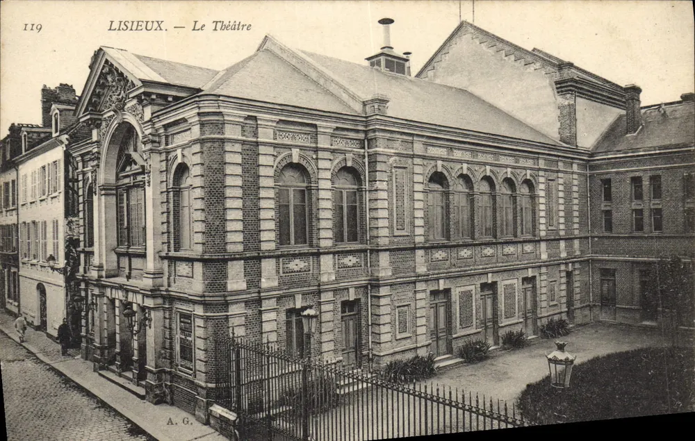 Lisieux — Teatr — A.G. n°119 - Awers