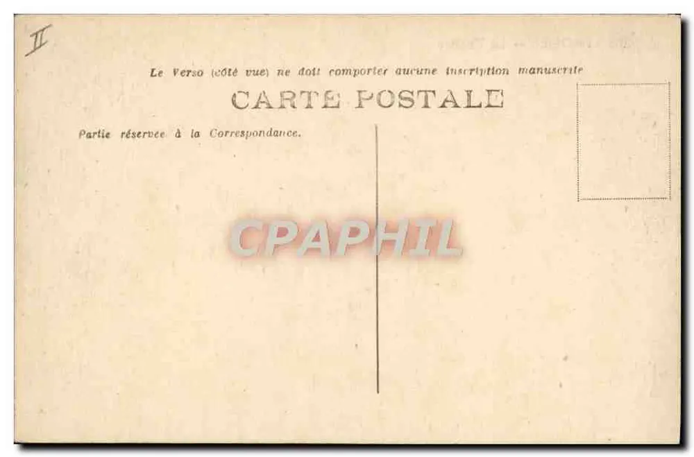 Limoges — O Teatro — Editor: Fotógrafo (n° 276) - Verso