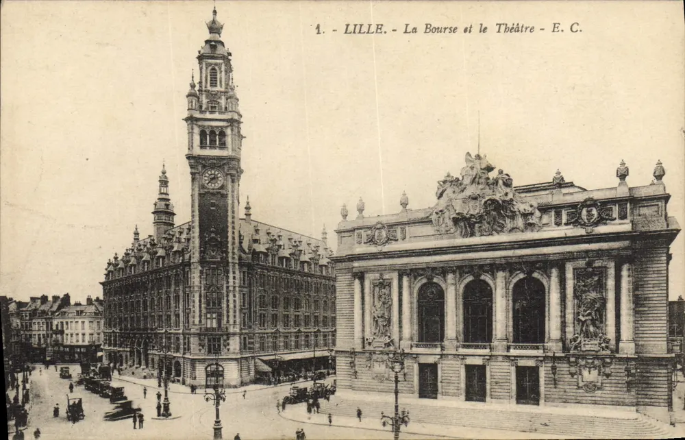 Lille - A Bolsa e o Teatro - E.C. - Frente