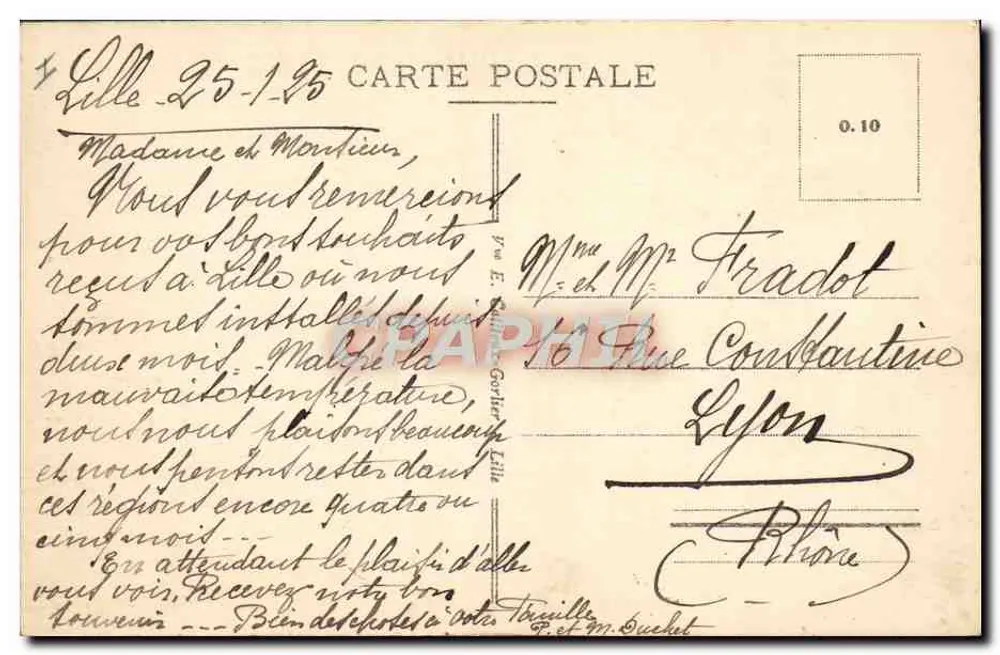 Lille - A Bolsa e o Teatro - E.C. - Verso