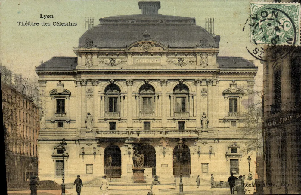 Lyon — Théâtre des Célestins — Ronanous Édit., Lyon - Vorderseite